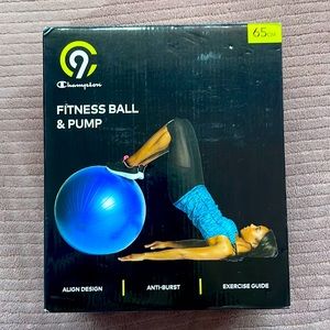 Champion Fitness Ball & Pump
